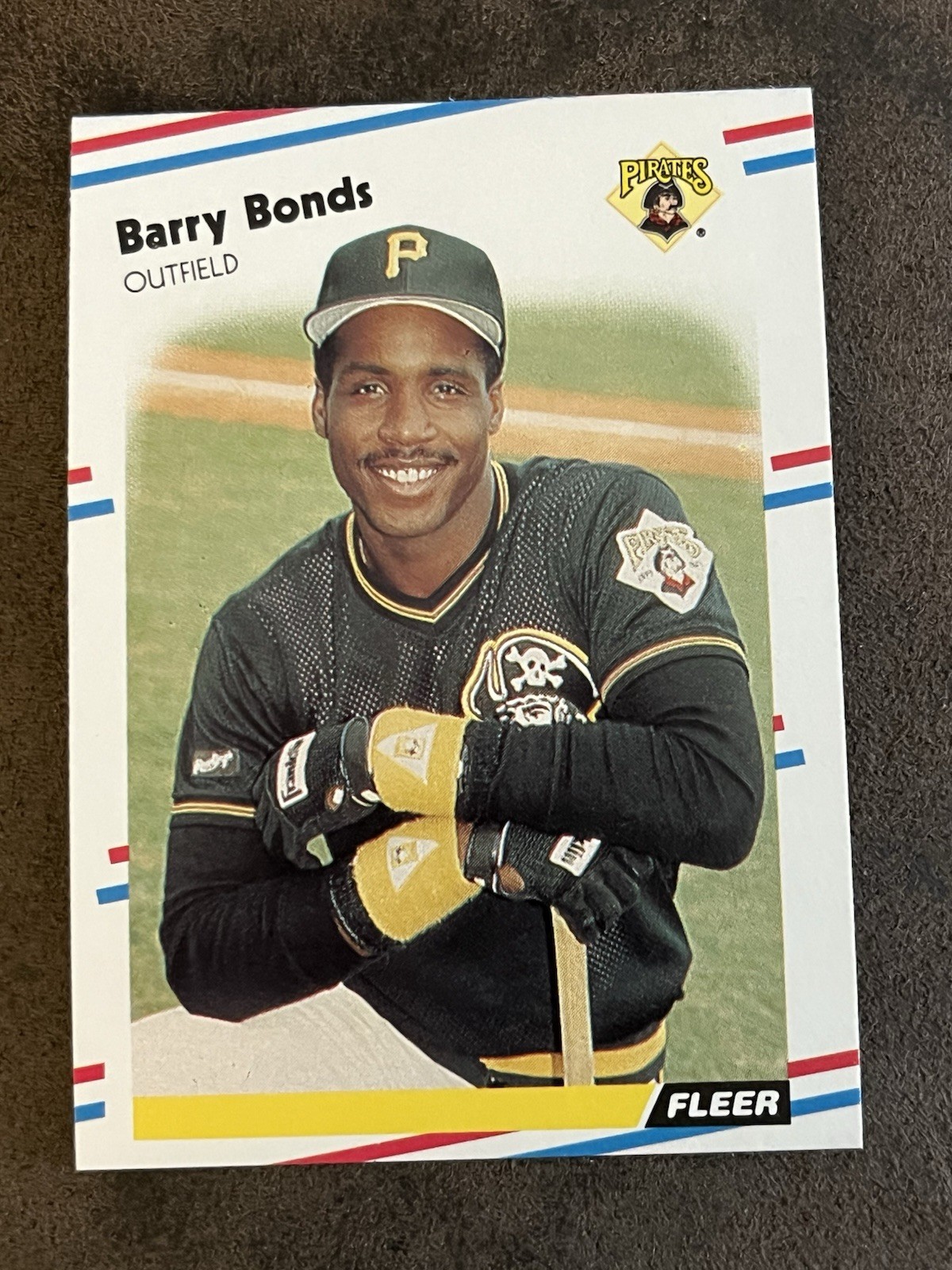 1988 Fleer Barry Bonds Pittsburgh Pirates #322