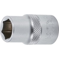 "Bgs SteckschlüSsel-Einsatz Sechskant Antrieb Innenvierkant 12,5 Mm (1/2\") SW 13"