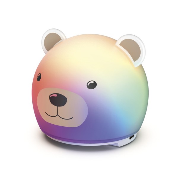 Hama Nachtlicht Led Kinder Silikon Nachtlampe Dimmbar Timer Rgb Wiederaufladbar-image