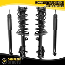 Front Complete Strut Assemblies & Rear Shock Absorbers for 2013-2018 Acura RDX