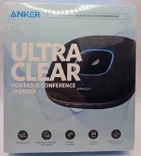 Anker Ultra Clear Portable Conference Speaker PowerConf S3 Black 2 NEW SEALED
