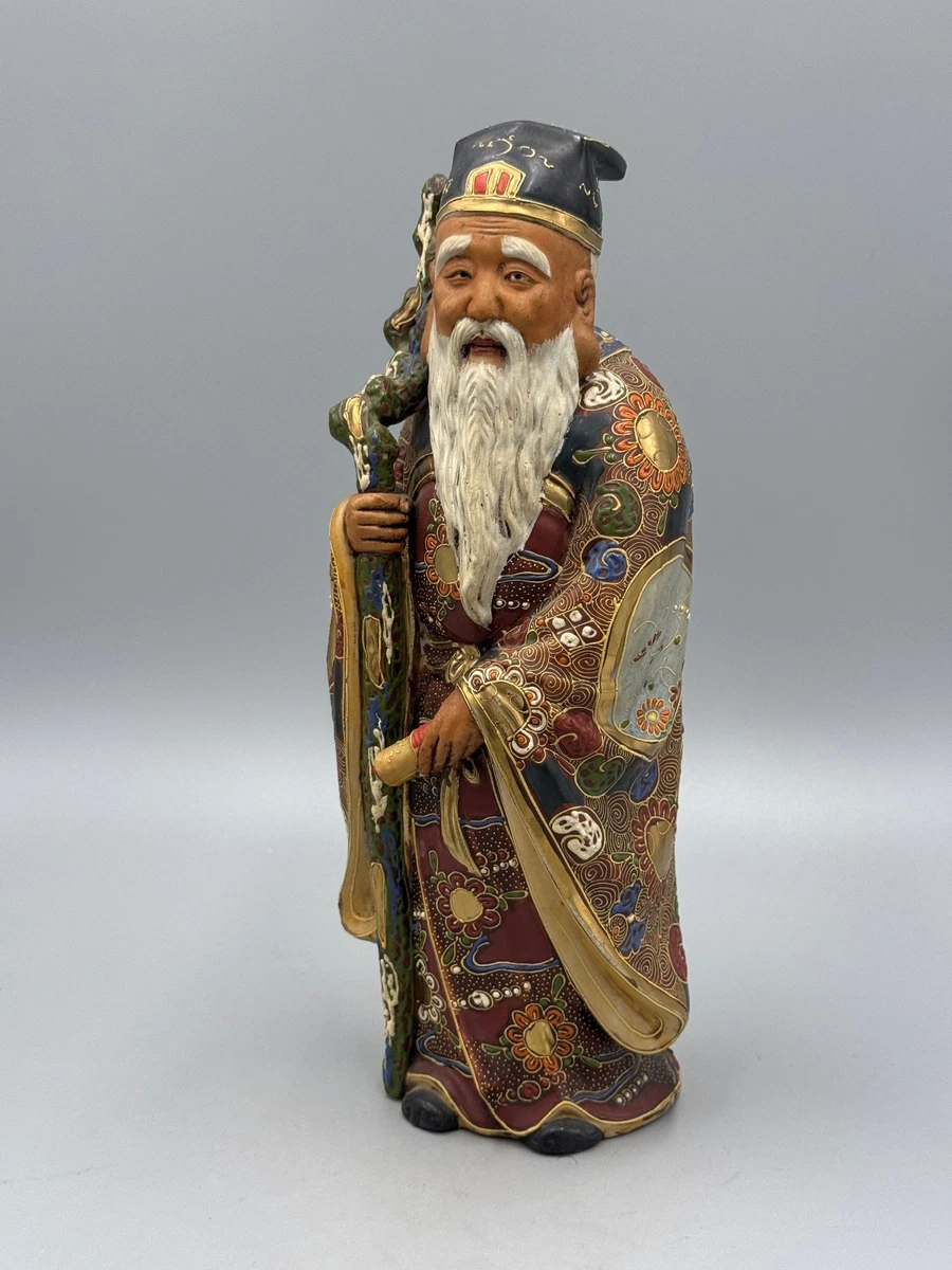 陶瓷古董原始1850-1899 年日本雕像| eBay