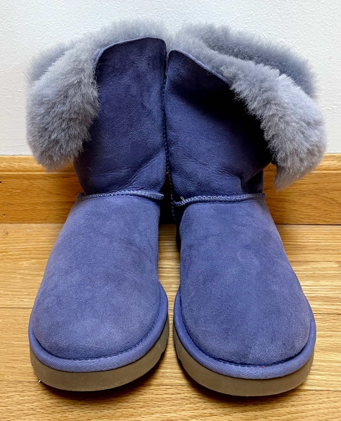 UGG | Bailey Button Classic Fur Lined Purple Shee… - image 2