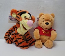 Vintage Disney Store Winnie The Pooh And Tigger Too Plush 9  Walt Disney Company