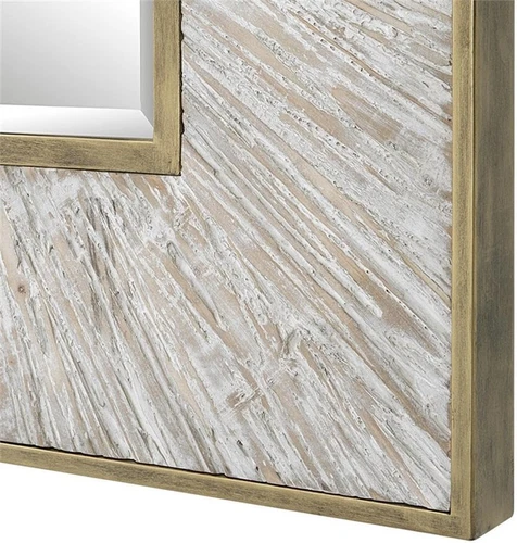 Wharton Mirror - Stylish 41.5" x 41.5" Decorative Wall Mirror - Picture 4 of 9