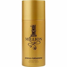 1 Million Paco Rabanne For Men 5.1 oz Deodorant Spray New In Retail Pack