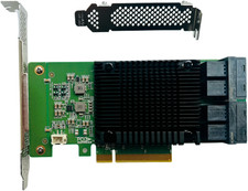 PCIe 3.0 X8 to 4 Ports Built-in U.2 NVMe Array Card Supports RAID 0, RAID 1,