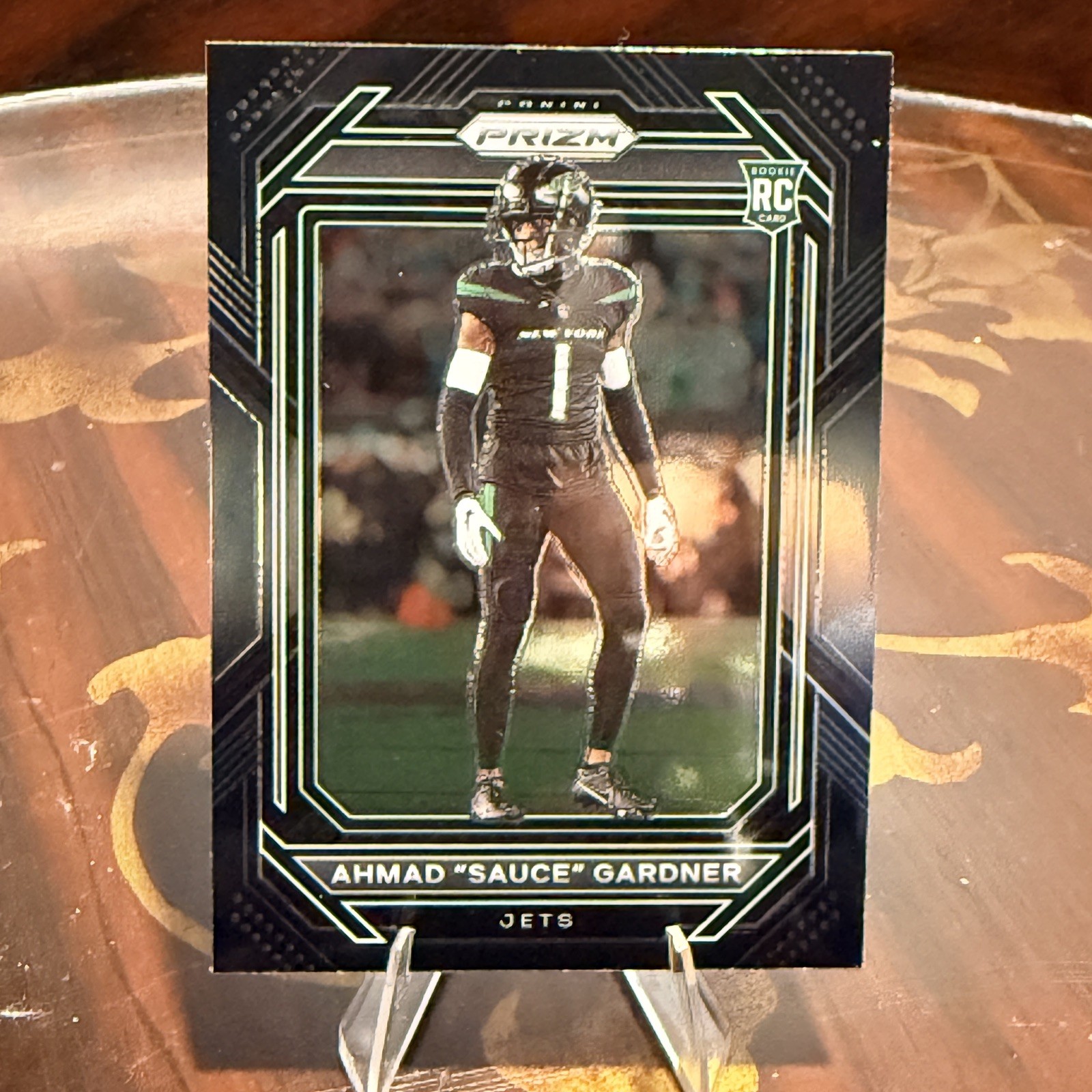 Ahmad Sauce Gardner 2022 Panini Chronicles Prizm Black New York Jets Rookie