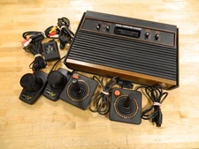 Tested Atari 2600 Console with Controllers Restored: RCA AV mod Works Great!