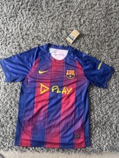Image of Barcelona 2025/26 Home Football Shirt - Medium 