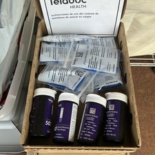 Livongo Blood Glucose Test Strips, 200 Count, New Sealed and 200 Lancets