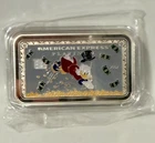 Ebay Live 11.60 - 1oz .999 Silver Bar  Scrooge McDuck American Express Platinum