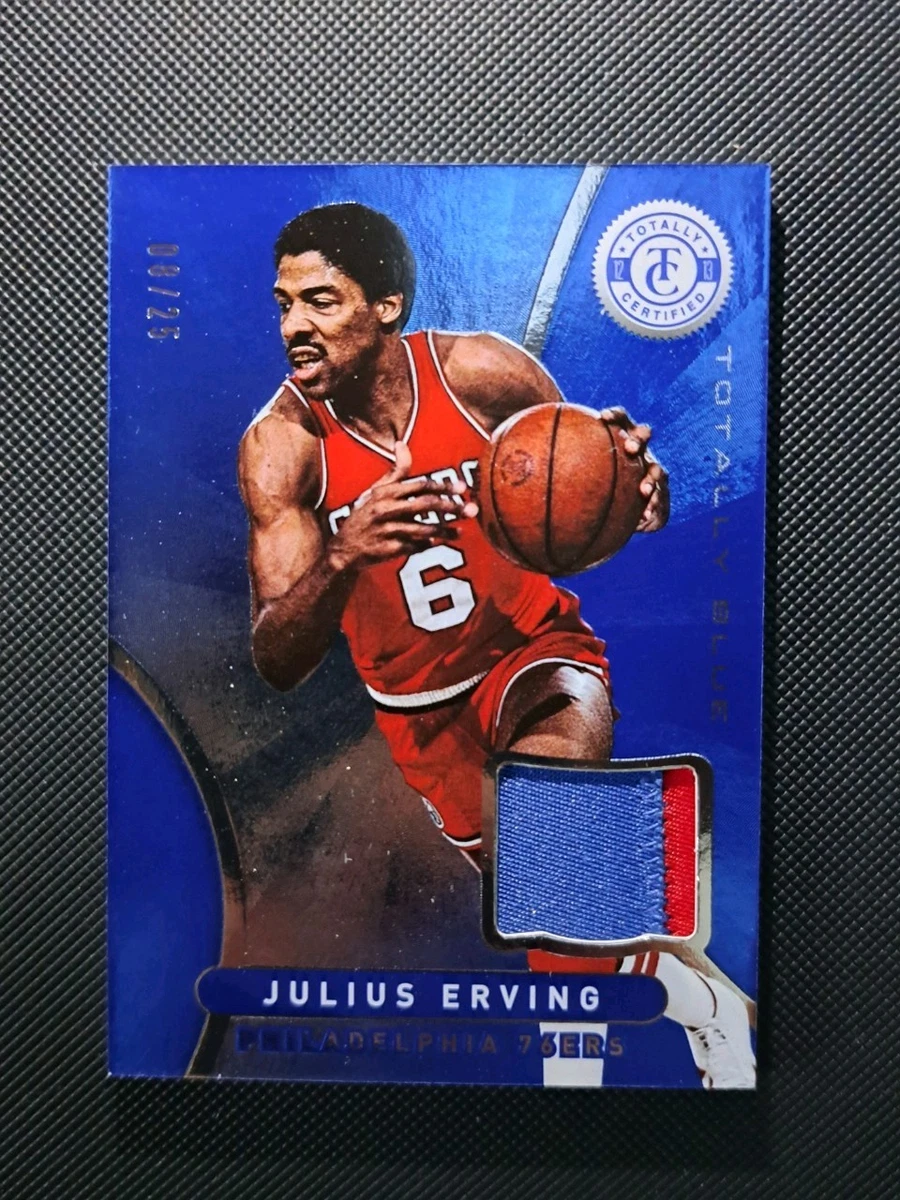 Panini Julius Erving Basketball Serial Numbered Sports Trading