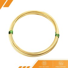1 Roll Soft Brass Wire 18Ga/1x1mm 6m/19.69ft Square Craft Wire
