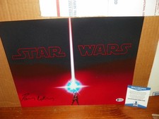 Star Wars Daisy Ridley Rey Lightsaber Signed Autographed 11X14 Photo Beckett COA