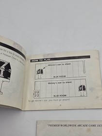 Nintendo NES Disney The Little Mermaid / Mickey Mousecapade Instruction Manuals