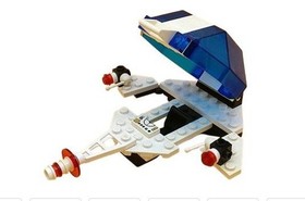 LEGO 6850 Auxiliary Patroller Futuron Space Vintage 1989 100% Complete w/ Manual