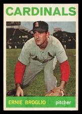 1964 Topps Venezuelan Ernie Broglio #59 St Louis Cardinals