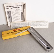 VTG Eastman Kodak Tank And Tray Thermometer with Instructions