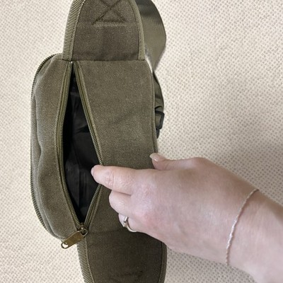 Vintage 90's Diesel Genes Bun Belt Bag Waist Bag Army Green Fanny