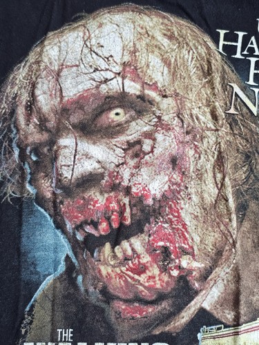 Halloween Horror Nights 2012 Universal AMC Walking Dead Adult Large Tshirt Used - Picture 3 of 7