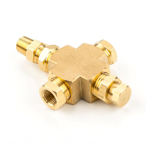 Adapter Oil Pressure Sensor Distributor Oil temperature 1/8"-27NPT 1/4"-18NPT - Picture 6 of 8