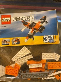 LEGO Creator 5762 - w/ Manual COMPLETE No Box Airplane 3 In 1