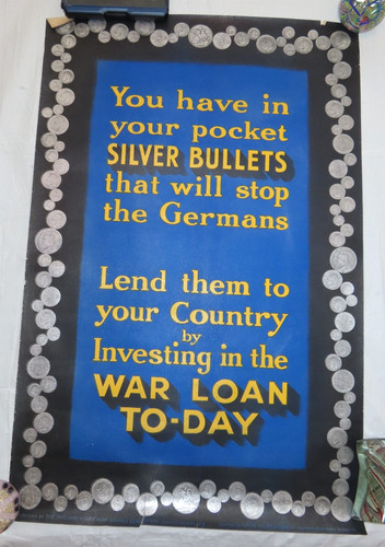 1915 WWI Poster British War Committe Poster Litho David Allen&Sons~ORIGINAL