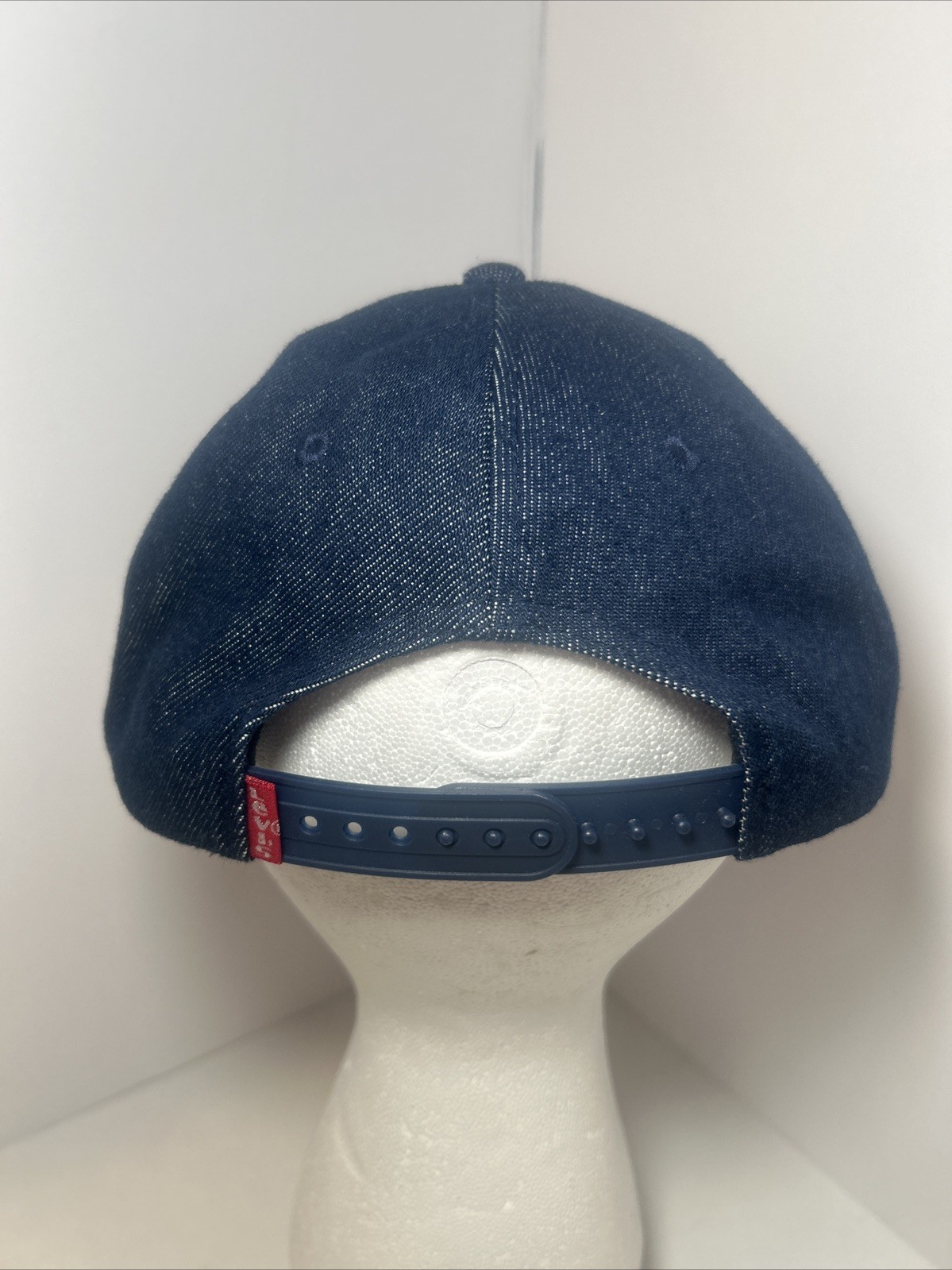 Levi's Denim Hat Adjustable SnapBack  Cap  Straus… - image 4