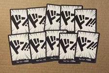 One Piece Card Game English DON!! Set of 10 don cards OP01 Romance Dawn Red Back