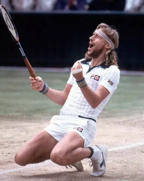 テニス　男子　ビョルン・ボルグ 証明書付き　直筆サイン入りフォト Tennis Legend Bjorn Borg 11 Grand Slam Titles. 4x6 PHOTO PRINT | eBay