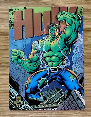 1994 Fleer Marvel Universe - Power Blast RAINBOW #5/9 HULK Ltd Ed Mint 
