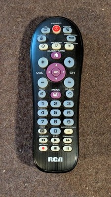 RCA Universal Remote RCR4148HE R26211 TV/Cable/DVD Programming - Tested Working