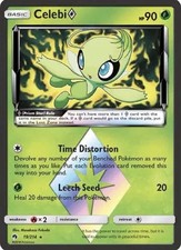 Celebi Prism Star 19/214 Pokémon TCG Lost Thunder Holo Card* READ DESCRIPTION*
