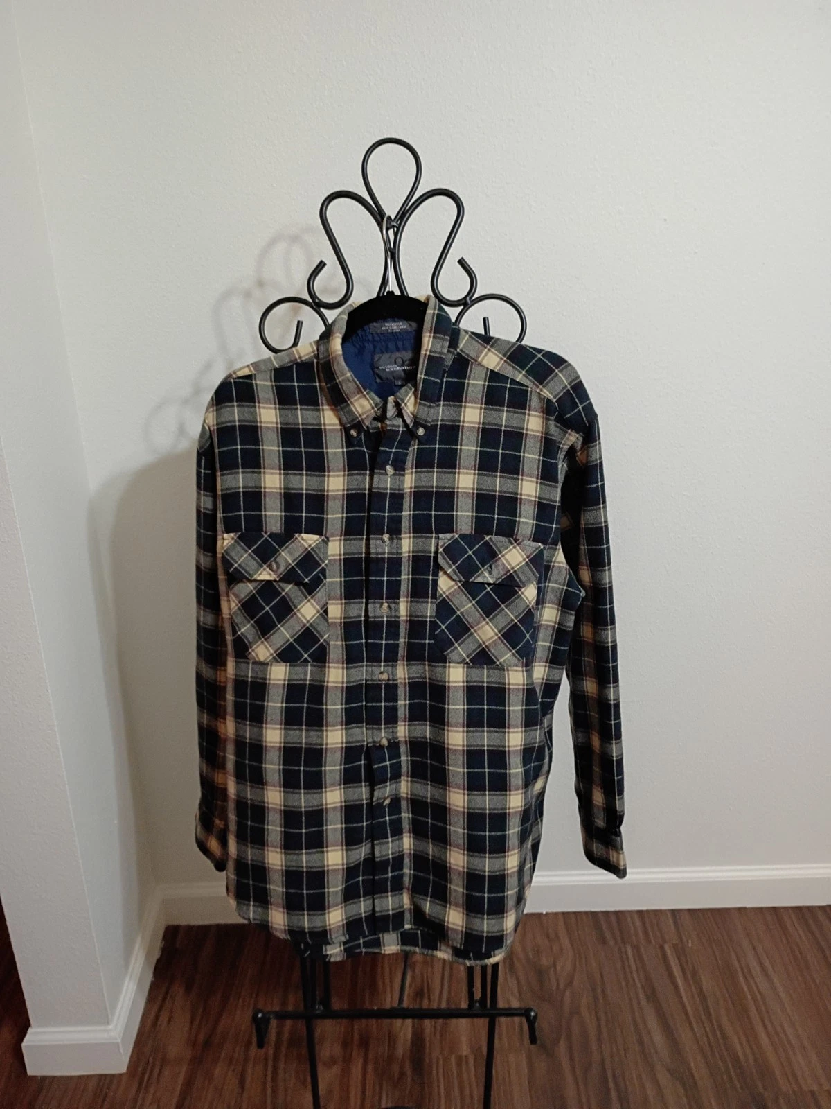 Outdoor Exchange Black and Tan Plaid Men's Flannel Winter Shirt Long Sleeve
Opens in a new window or
