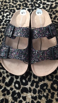 madden girl glitter sandals