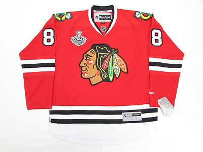 PATRICK KANE CHICAGO BLACKHAWKS HOME 2015 STANLEY CUP FINAL REEBOK HOCKEY  JERSEY