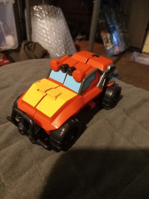 Playskool Heroes Transformers Rescue Bots Academy Hot Shot Figure Off Road Car