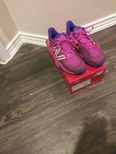 Women's New Balance Fresh Foam Lav V2 Tennis Shoes Pink Violet Orange Sz 8 B