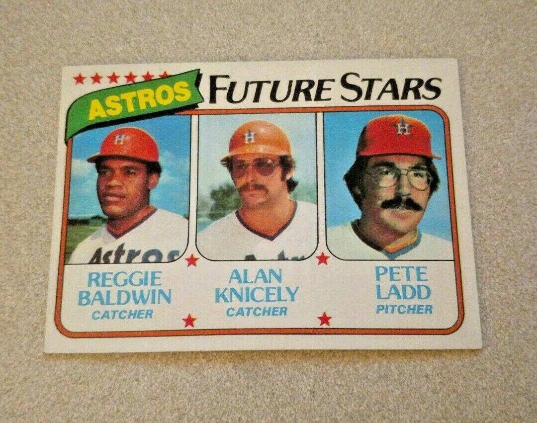 1980 Topps Baseball Astros Future Stars #678 Baldwin Knicely 1980 Topps Baseball Astros Future Stars #678 Baldwin Knicely