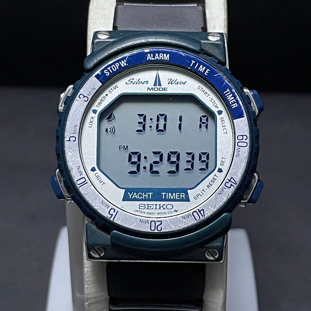 Rare Seiko Yacht Timer NASA Digital Men's Watch A827-600A | eBay Rare Seiko Yacht Timer NASA Digital Men's Watch A827-600A | eBay