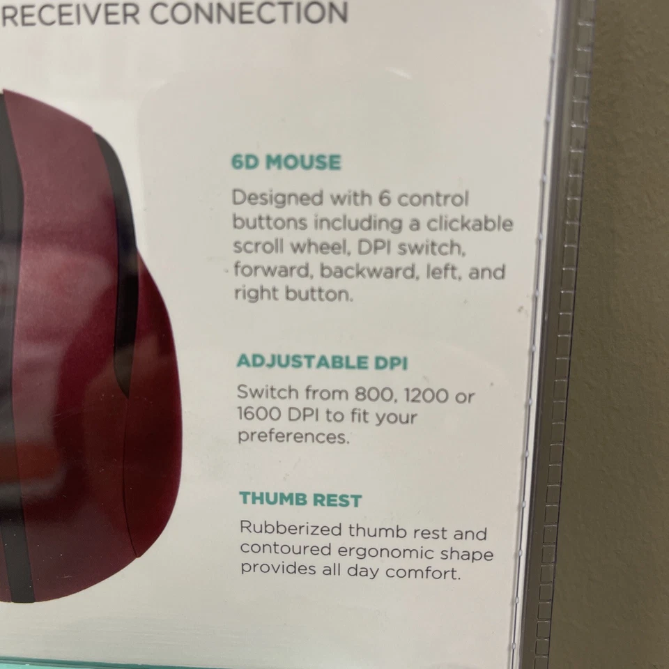 New iHome Wireless Mouse for Mac & PC Windows New - Image 3 of 4