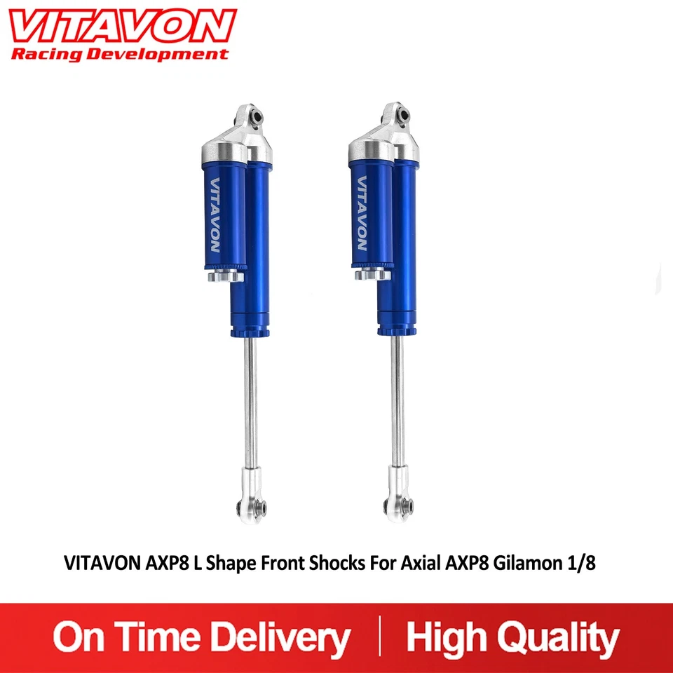 Vitavon AXP8 L Shape Front Shocks 135mm For Axial AXP8 Gilamon 1/8 - Image 3 of 4