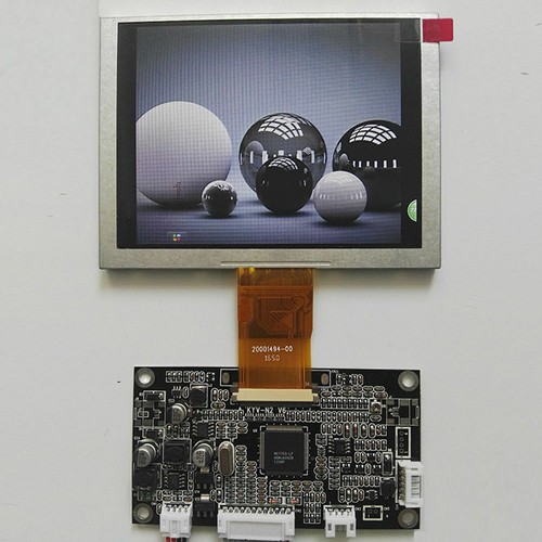 AV + VGA Lcd Controller Driver board 640x480 LCD Screen for 5 inch ZJ050NA-08C - Picture 5 of 13