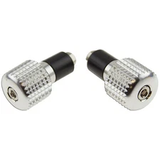 Weight Slider Silver Hollow 7/8" Bars 6mm Handle Bar End CNC Edge Stop