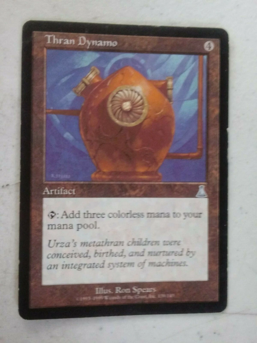 Thran Dynamo Magic: The Gathering Individual Trading Card Games