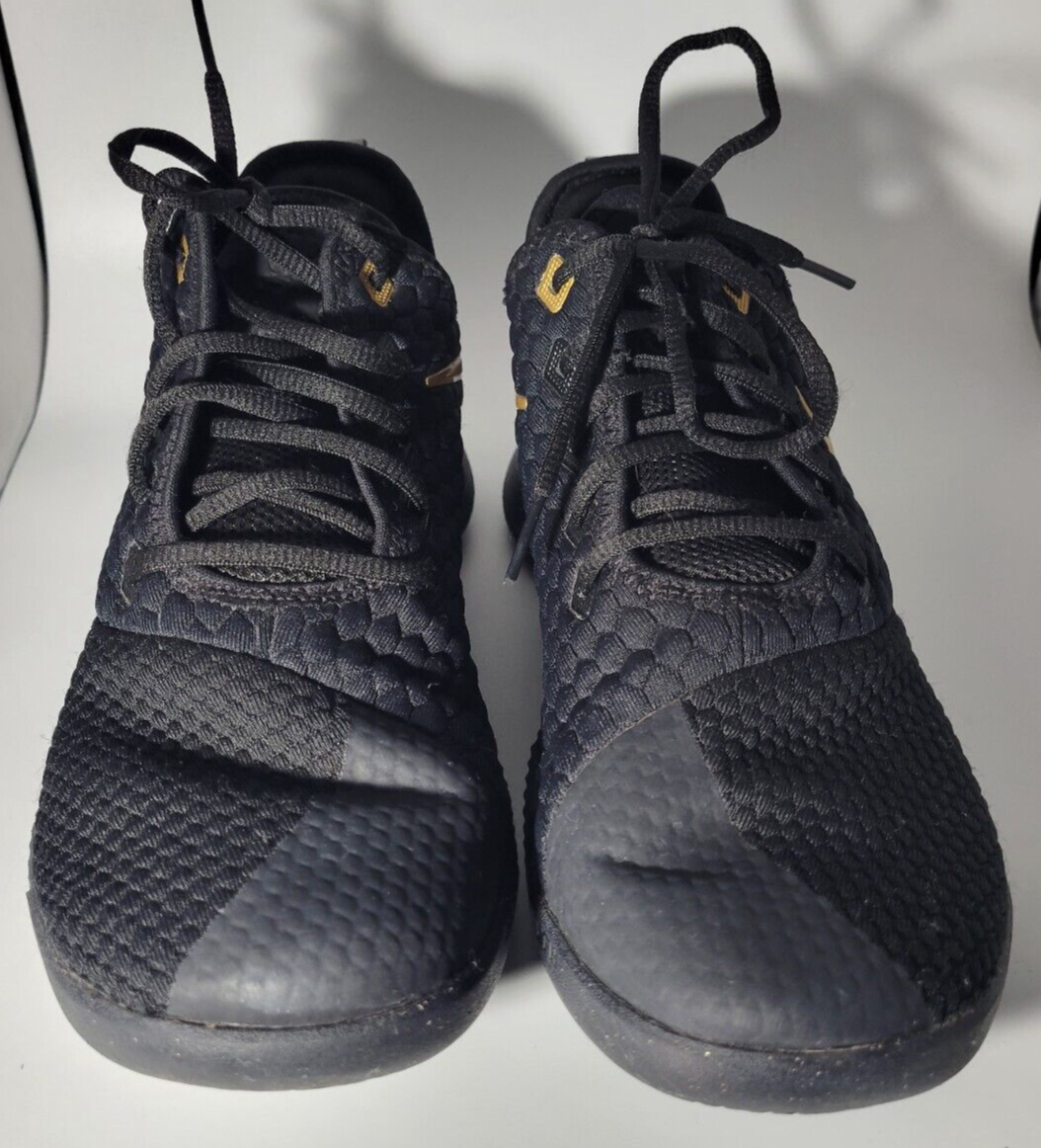 NIKE LeBron Witness III Black/Gold AO4433-003 Men's Size 7.5 NIKE LeBron Witness III Black/Gold AO4433-003 Men's Size 7.5