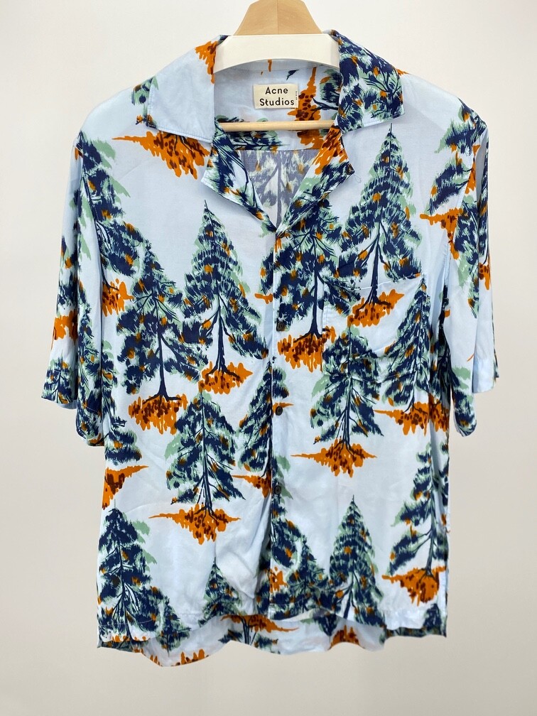 Acne Studios Evergreen Treet Camp Collar size 46