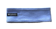 VINTAGE COLUMBIA LIGHT BLUE FLEECE EAR HEAD WARMER BAND MEN'S WOMEN'S UNISEX OS
