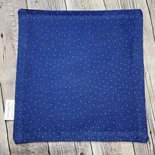 EDC HANK W/MICROFIBER BACK 8  - BLUE TOSSED DOTS HANDKERCHIEF